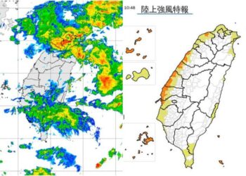影音/東北季風及風神環流發威 豪雨強風特報連發