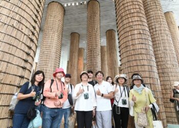 參訪日本2025大阪萬博 王惠美為設計展汲取國際能量