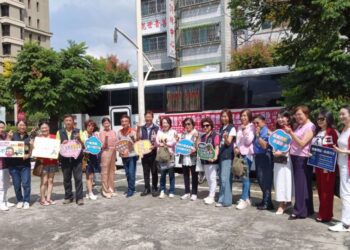 ▲國際蘭馨交流協會中華民國總會結合生命之愛志工團共同舉辦「熱血傳愛・點亮生命」愛心捐血活動,共同協辦支持的單位合影。