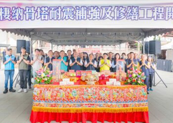 斥資近千萬！中市梧棲納骨塔啟動耐震補強-民政局長：強化殯葬設施安全品質