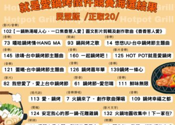 原創曲唱出鍋烤魂!「就是愛鍋烤」徵件海選結果出爐-搶攻8/2初賽舞台