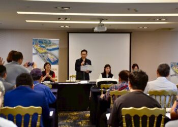 台中水湳6、8地號招商說明會座無虛席　各家業者聚焦會展商機及中科榮景