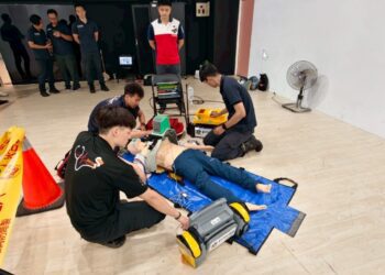 急救訓練更擬真-中市消防局運用高階模擬假人投入救護訓練