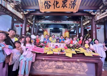 彰化市為考生祈福 祈盼藉由神助一舉金榜題名