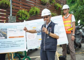 台灣大道沙鹿段治水成功!-弘光科大前「滑水道」走入歷史