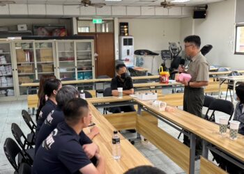 中市消防局邀3d列印醫學專家交流-激盪救護教育新思維