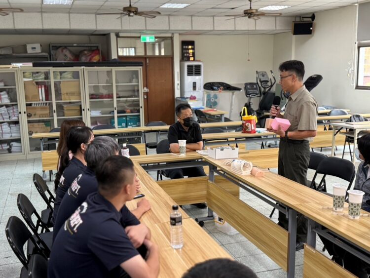 中市消防局邀3d列印醫學專家交流-激盪救護教育新思維