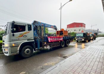 風雨同舟！台中市府調派大型抽水機馳援雲林