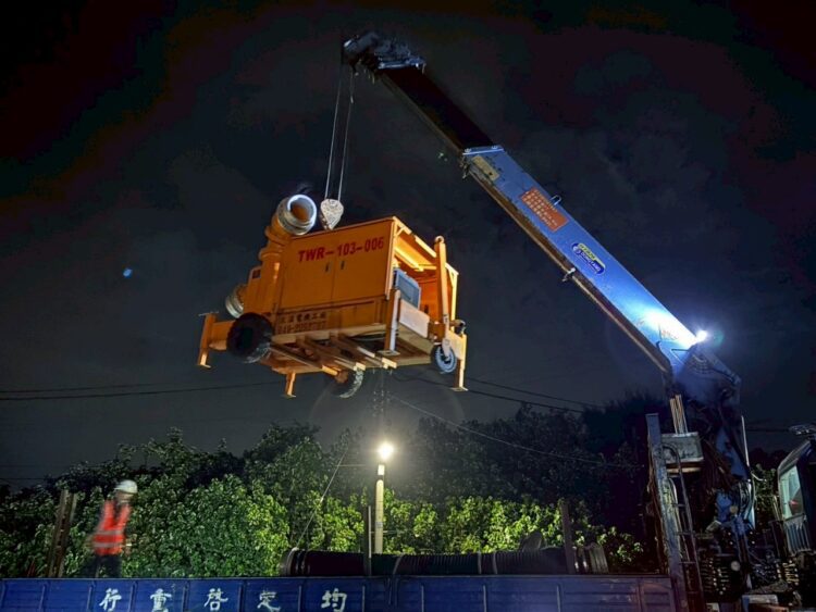 共度難關！中市府調派大型抽水機馳援雲林-已抵達投入救災