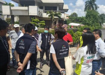 北屯區社區外道路塌陷-市府即刻會勘啟動修復、保障市民通行安全