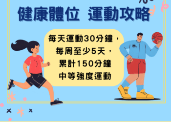中市衛生局籲父親節關心爸爸健康-「好好吃飯、好好運動」維持健康體重！