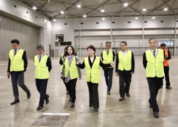 中市府參訪布里斯本會展中心 -盧市長讚永續典範值得借鏡