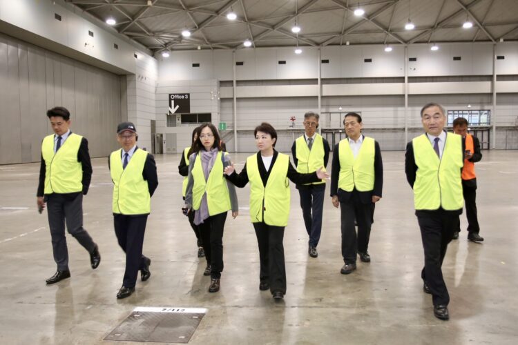 中市府參訪布里斯本會展中心 -盧市長讚永續典範值得借鏡