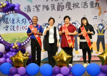彰縣表揚30位年度模範清潔隊員 感謝有您用雙手守護彰化