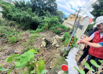 防颱進入最高戒備！-中市建設局長深入災點督導復建進度