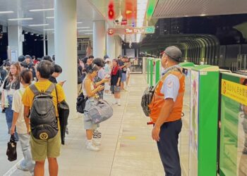 民眾謊報旅客跌落軌道遭警方函送-中捷公司呼籲勿散布不實訊息
