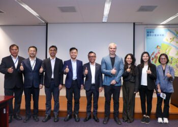 澳洲辦事處副代表林明皓及澳洲建築設計公司populous拜會中市府-林副秘書長盼深化交流