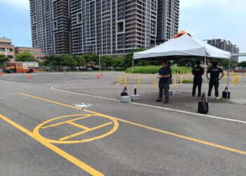 練車也練飛!台中消防駕訓基地結合無人機訓練-提升救災能量守護市民安全