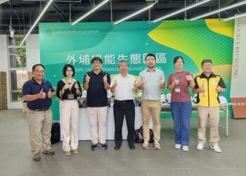 深化台日環保交流!日本河井紘輔教授首度參訪外埔綠能園區-讚賞分類與循環利用成果