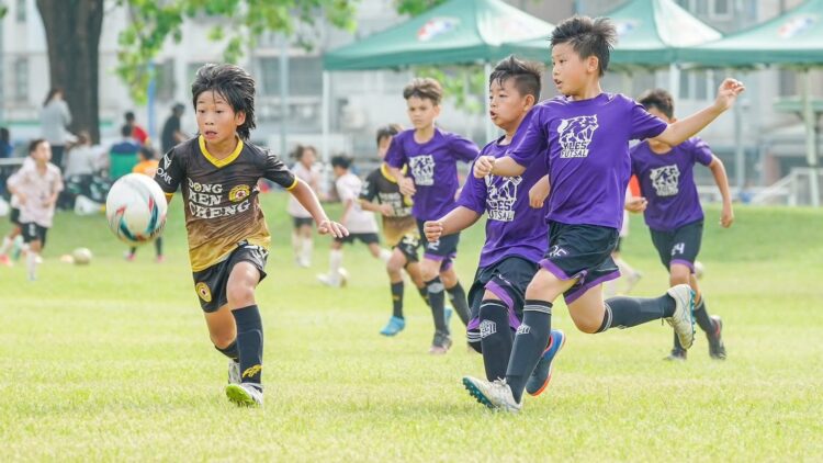 台中朝馬足球節熱力開踢　千名小球員秀腳技、拚夢想
