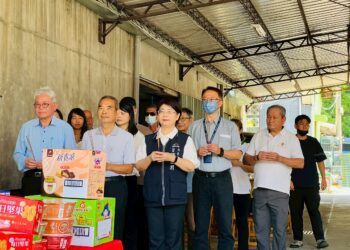 中市西屯一號穀倉開工祈福　文化局長：歷史建築迎來新生命