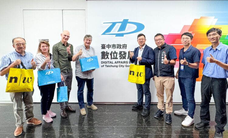 台瑞交流新篇章-瑞士西北應用科技大學訪台中數位局共倡智慧城市、永續與資安