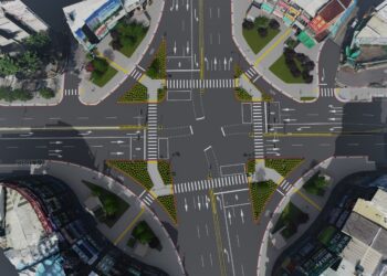 中市進化北路人行道優化並換植行道樹　建設局攜手護樹團體共創安全綠意街景