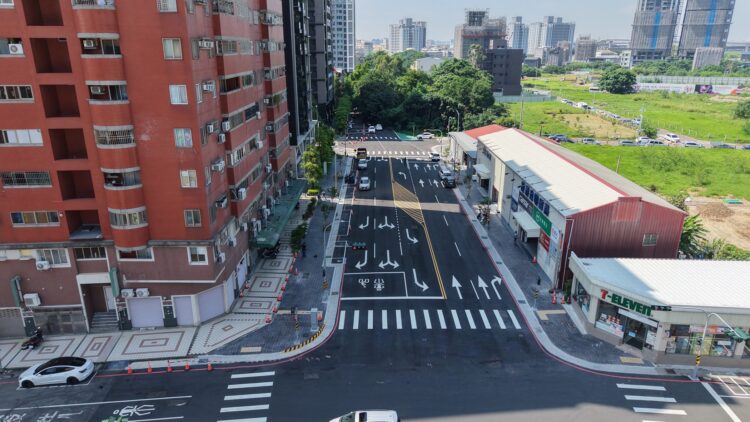 北屯路網再突破！-中市建設局完成庄美街打通銜接后庄北路
