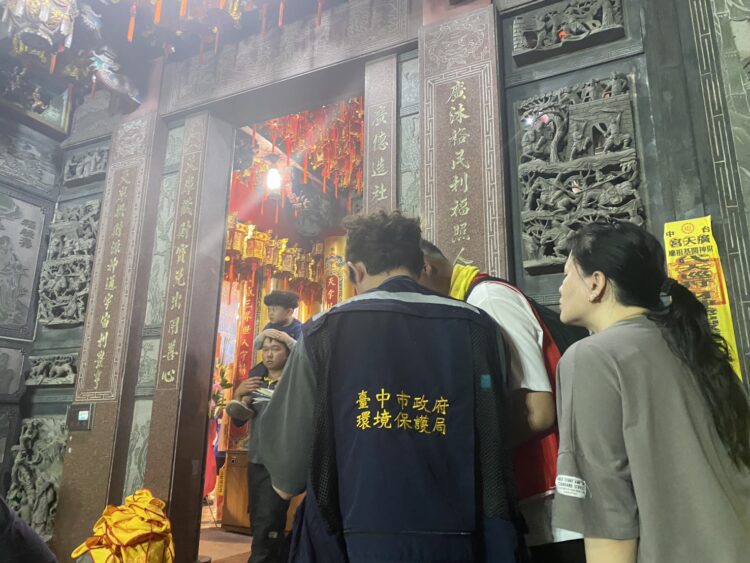 中市環保局呼籲祭祀活動兼顧環保法規-共創清新空氣與宜居城市