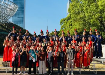中市觀旅局赴日交流-青年高中舞作驚豔真中祭