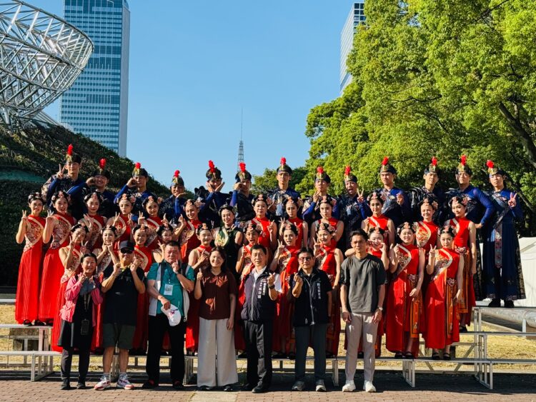 中市觀旅局赴日交流-青年高中舞作驚豔真中祭