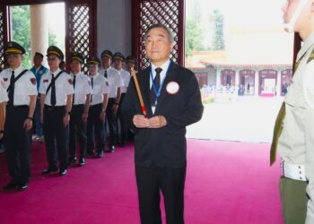 中市秋祭國殤典禮緬懷先賢烈士-勇消分隊長張敬謙入祀北區忠烈祠