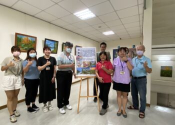 洽公空間添藝文氣息-「遇見芳跡」陳淑芳油畫展龍井地所登場