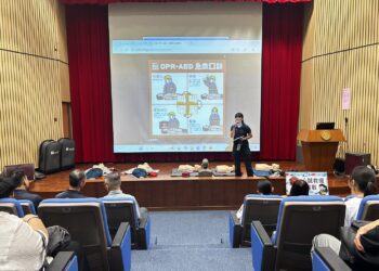 消防局114年救護週系列活動　勤益科大600名學生熱烈參與