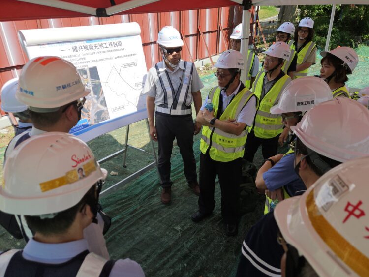 藍線心臟龍井機廠動工　捷工局長親赴工區視察把關