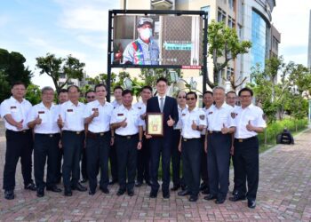 企業打造巨型led牆 -守護市民消防安全