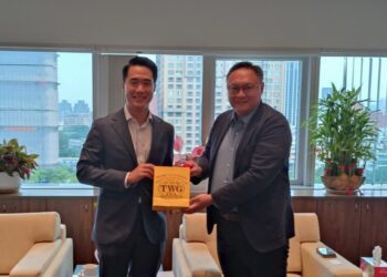 新加坡駐台北商務辦事處蕭偉雄副代表拜會中市府-鄭副市長盼深化經貿文化合作