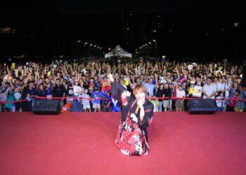 日本動漫殿堂級歌手松本梨香點燃動漫之夜　中市新聞局長：台中漫博共創傳奇