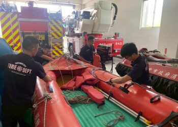 嚴防「樺加沙」颱風來襲-中市府全面啟動防颱整備