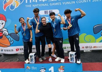 巴黎奧運國手領軍締造史上首度大滿貫紀錄!台中輕艇隊全運會激流賽場奪4金