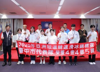 台中冰上奇蹟！6位好手橫掃亞洲短道競速滑冰錦標賽-奪13面獎牌