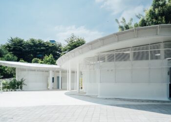 文心森林公園添白色新地標-「親子小白宮」浪漫迎國慶