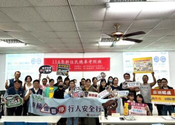 西屯戶所推新住民假日機車考照班-助5名新住民晉升「新」手駕駛