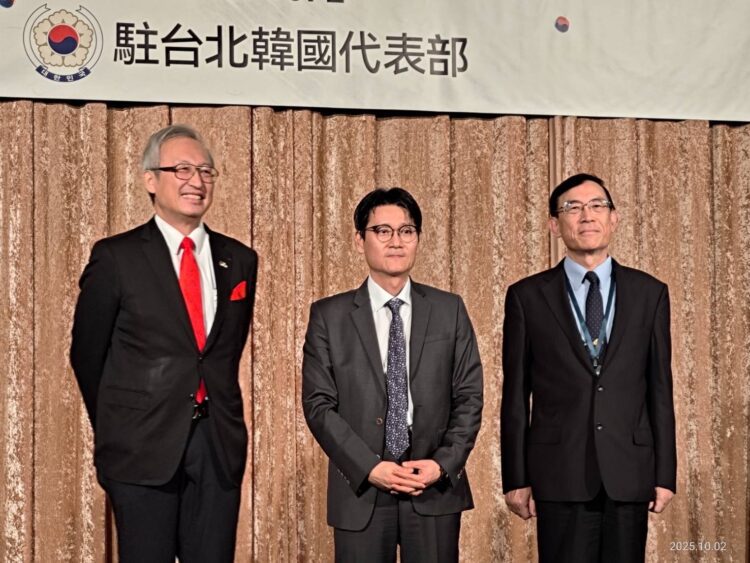 中市經發局長出席駐台北韓國代表部國慶晚會-拓展雙邊合作契機