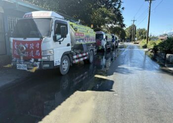 公私協力助災區復原！中市環保局結合有力團隊馳援花蓮