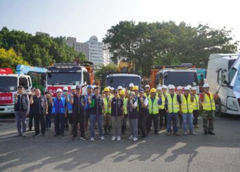 公私協力守護台灣！中市不動產公會捐百萬支持建設局救災