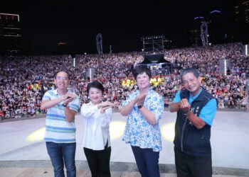 8000觀眾共賞海洋震撼！中市府主辦台積公司與台積電文教基金會贊助《鯨之謎》音樂會亞洲首演在台中