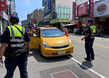 維護乘客出行權益-中市交通局連假期間持續稽查計程車營業秩序