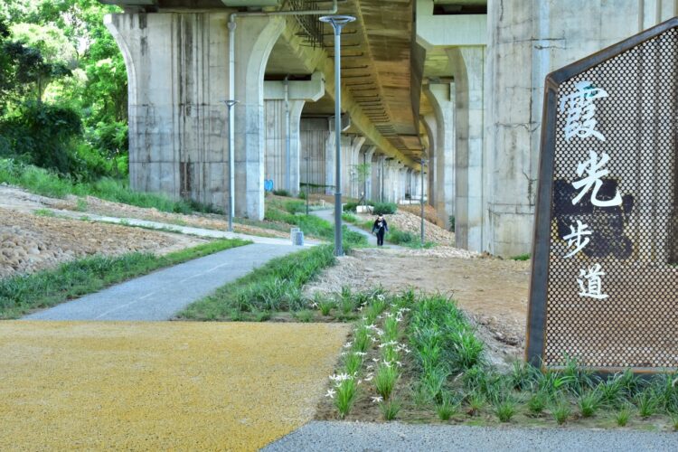 中市觀光休閒新亮點！串聯步道設施、遠眺海線地區-沙鹿霞光步道完工啟用