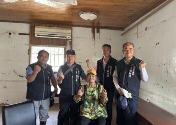 台中「家具超人」助重建家園-花蓮阿嬤熱情邀約參加豐年祭